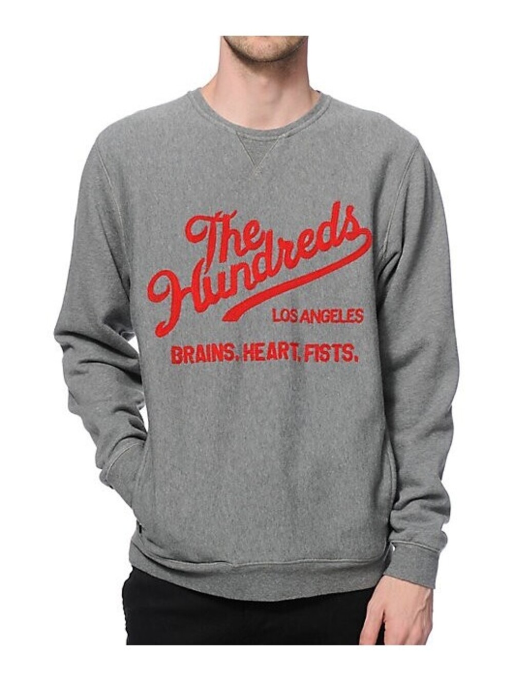 The Hundreds Mens Tradition Crew Neck Sweatshirt Size S